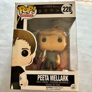 RARE: Funko POP Movies: The Hunger Games - Peeta Mellark Action Figure